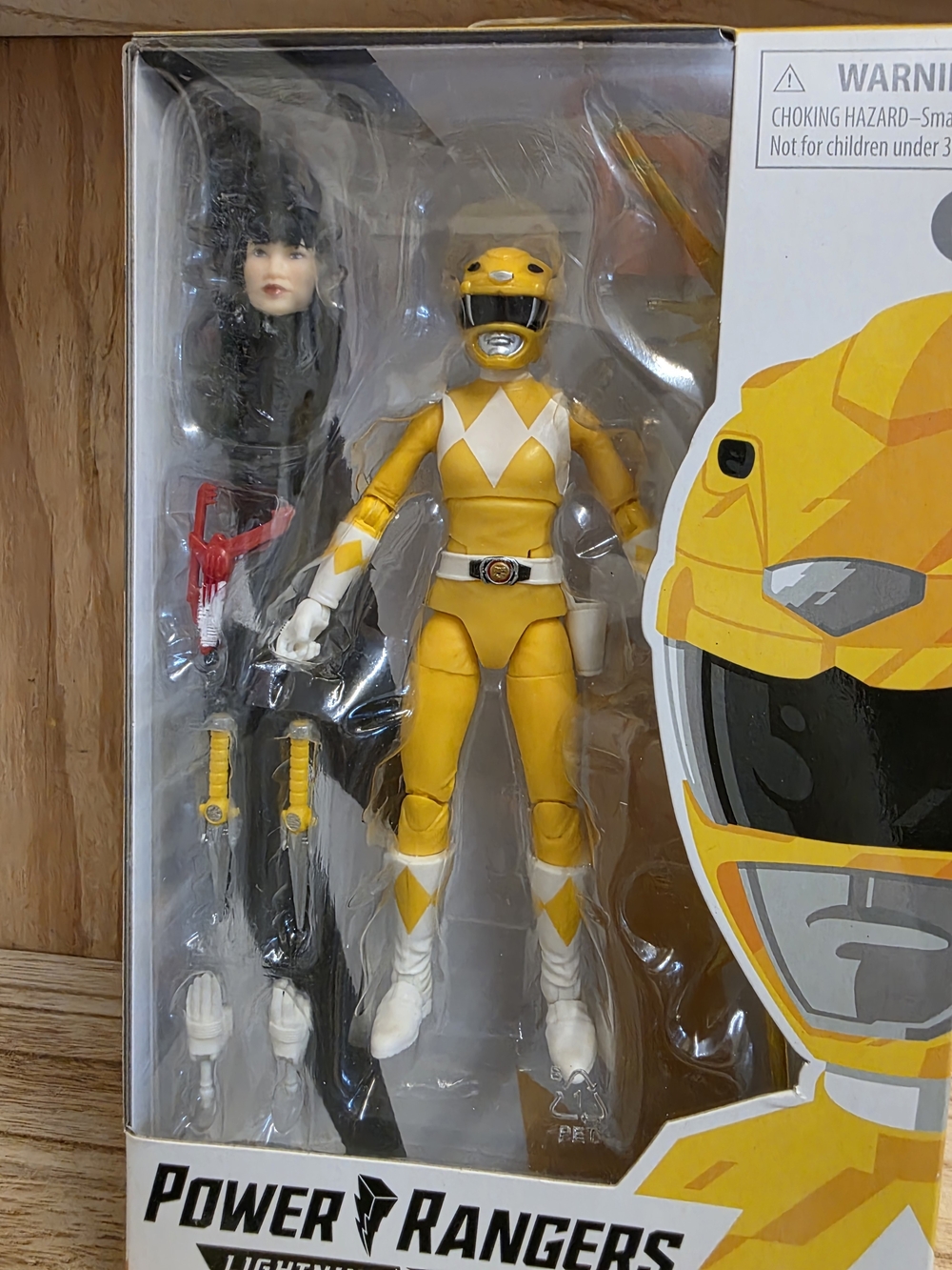 Power Ranger Lightning Collection Mighty Morphin Yellow Ranger Figure - Yellow - Picture 2 of 5